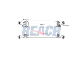 Turbo Radyatörü  ORİS 1329-4835  8K0145805G 8K0145805L 8K0145805P