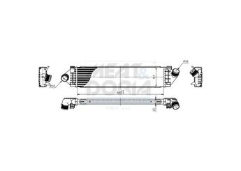 Turbo Radyatörü  APD 45520086  6G919L440FE 1742060 1423852 1429406 1594851 1746975 30671324 31338471 6G919L440AF 6G919L440FB 6G919L440FC 6G919L440FD