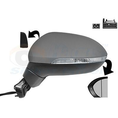 Dikiz Aynası Dış Sol Volkswagen Passat Variant (CB5)(03.2019->)  OPTIMUM 3G1857507DP9B9