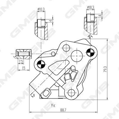 Yağ Pompası  GMB GOAS-103A