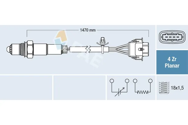 Oksijen (Lambda) Sensörü  FAE 77422