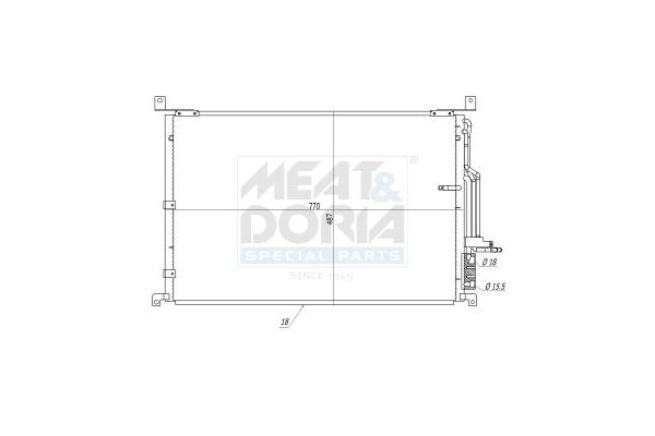 Klima Radyatörü  Audi A8 (4E)(11.2002->)  ORİS CAU774016
