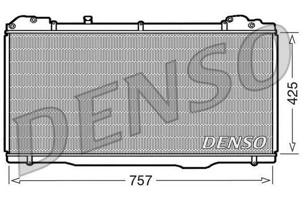 Su Radyatörü  DENSO DRM23023