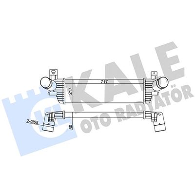 Turbo Radyatörü  Volkswagen T6 Transporter Kamyonet (SF)(05.2015->2019)  ORİS IVW508050