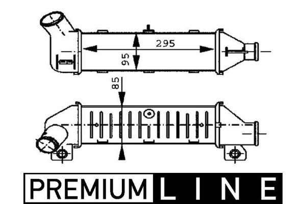 Turbo Radyatörü  Seat Cordoba Vario (6K5)(09.1997->)  MAHLE CI 60 000P