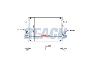 Klima Radyatörü  MAHER 18895  46766594 46459888 K46459888