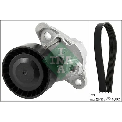 Vantilatör Kayış Seti  Skoda Octavia Combi (NX5)(01.2020->)  INA 529 0208 10