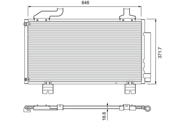 Klima Radyatörü  Honda Accord Tourer (CW)(09.2008->)  VALEO 814417