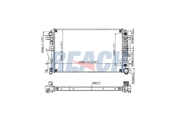 Su Radyatörü  FROW 358.1401.004