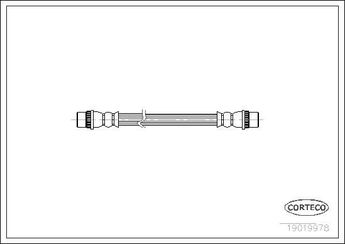 Fren Hortumu Arka Sağ veya Sol FROW 205.1112.001  7704001951