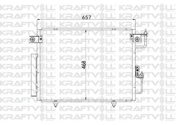 Klima Radyatörü  KRAFTVOLL 08060195  7812A050 MN123332 MR513110