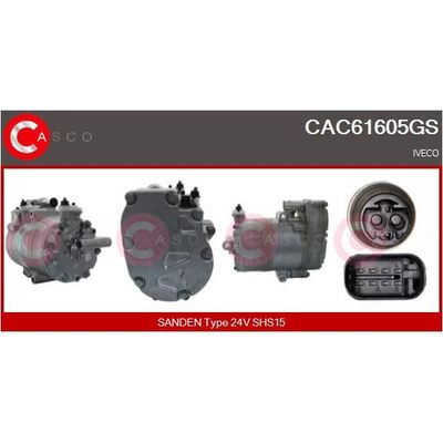 Klima Kompresörü  IVECO ORJINAL 5802364868