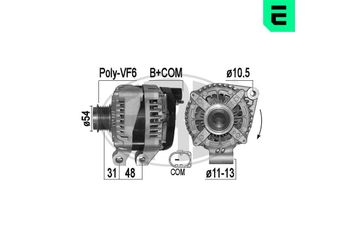 Alternatör  ERA 209529A  LR054993 CPLA10300BD CPLA 10300 BD CPLA10300BE CPLA 10300 BE LR034014 LR0 34014 LR0 54993