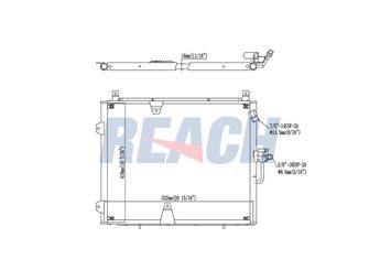 Klima Radyatörü  WENDERPARTS MA1248301770  A1248301770 1248301070 1248301770 A1248301070