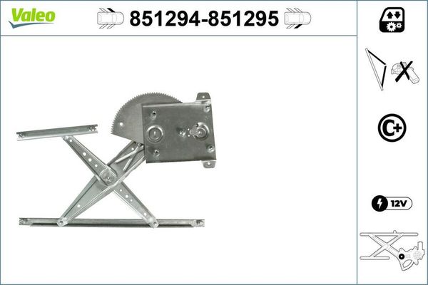 Cam Krikosu Ön Sol VALEO 851294