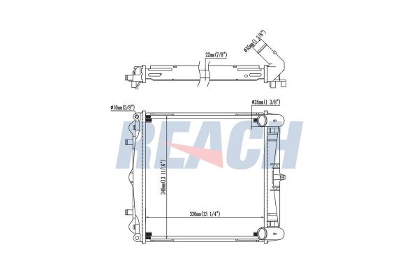 Su Radyatörü  BEHR CR 383 000S