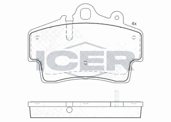 Fren Disk Balata Ön OTOZONE FDO6089-R  98635193915 98635193911 986 351 939 11 98635193913 986 351 939 13 986 351 939 15 98735193902 987 351 939 02 98735193903 987 351 939 03