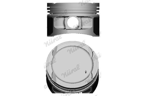Piston (77.00MM-0.50)  NÜRAL 87-72204-050