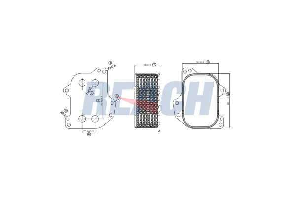 Motor Yağ Soğutucu  Volkswagen T-Cross (C11)(12.2018->2023)  BSG 90-506-025