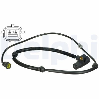 Abs Sensörü Ön Sol Kia Rio (BC)(2000->)  DELPHI SS20515