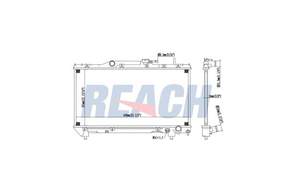 Su Radyatörü  RADISEN RR 64837