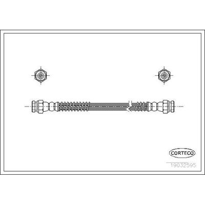 Fren Hortumu Arka Sağ SVAC 80-0200