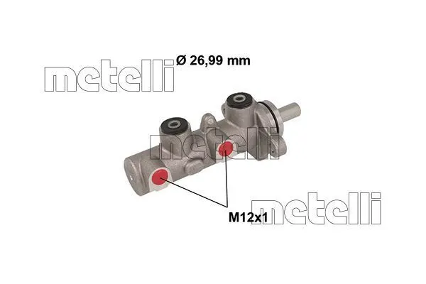 Fren Ana Merkez  Kia Sorento (BL)(2002->)  METELLI 05-0799
