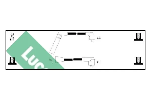 Buji Kablosu  Mitsubishi L 200/300/400 (P00)(1986->)  MGA 35254