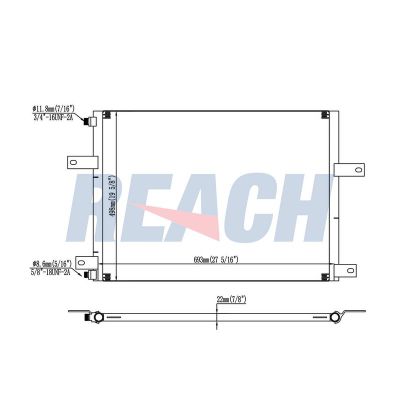 Klima Radyatörü  NRF 35638