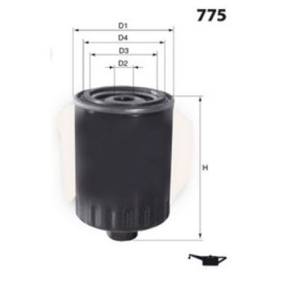 Yağ Filtresi  UFI 23.593.00