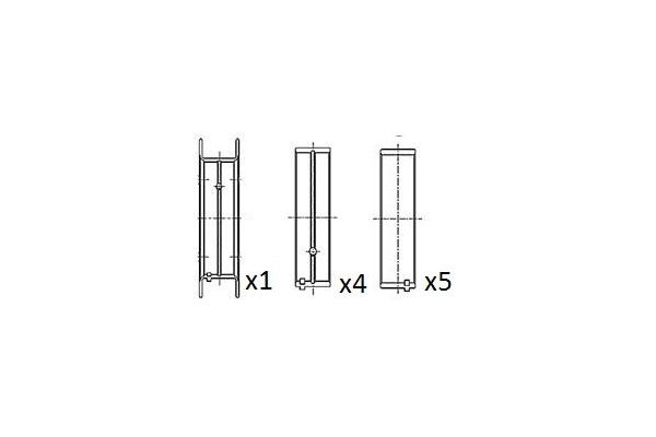 Ana Yatak (STD)  Iveco Daily Kargo Aracı  (Sommer)(2014->)  IVECO ORJINAL 500054804