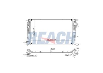 Su Radyatörü  VEKA 16-1433B  214100016R