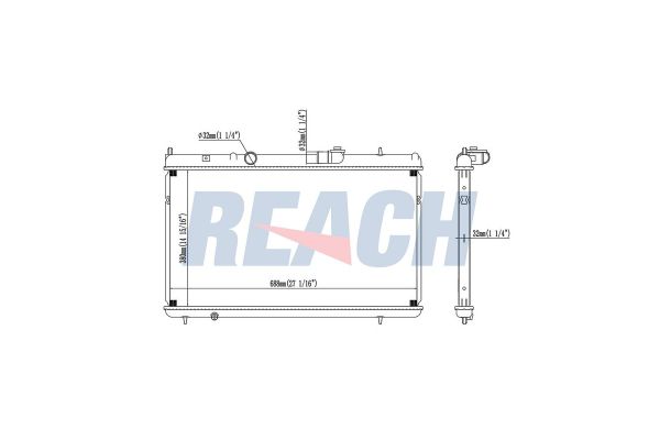 Su Radyatörü  BEHR CR 800 000S