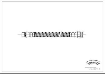 Fren Hortumu Arka Sağ veya Sol PSA ORJINAL 4806C0  4806C0