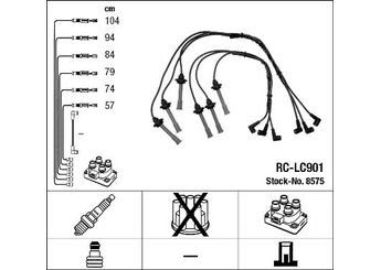 Buji Kablosu  NGK 8575  