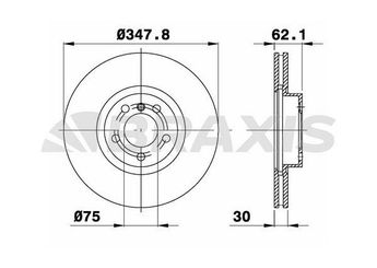 Fren Disk Ayna Ön Sağ ve Sol BRAXIS AD0411  34116771986 34116793244