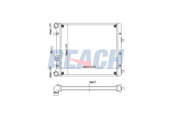 Su Radyatörü  ORİS BVW011022