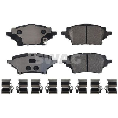 Fren Disk Balata Arka Toyota Yaris (XP21)(2020->)  SWAG 33 10 6652