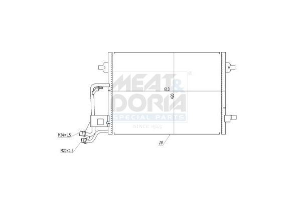 Klima Radyatörü  MGA 82294