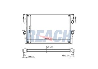 Su Radyatörü  MGA 80733  504045487