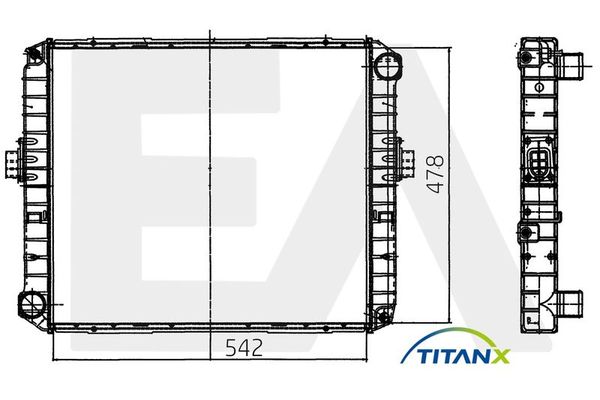 Su Radyatörü  ORİS BTO510026