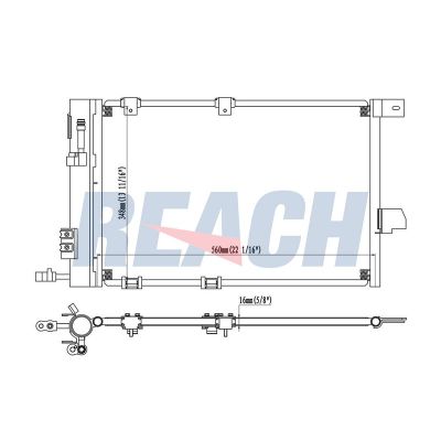 Klima Radyatörü  Opel Zafira A (1999->)  OPEL ORJINAL 95515191