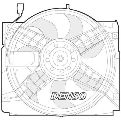 Radyatör Fan ve Motoru  BMW 3 Serisi Cabrio (E46)(2000->)  MGA 83533