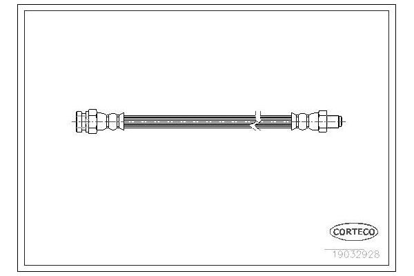 Fren Hortumu Arka Sağ veya Sol MGA 51232