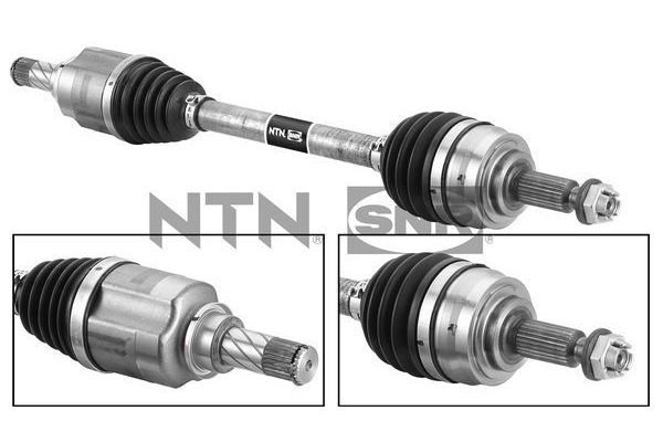 Aks Komple Ön Sol Renault Clio V (08.2019->)  SNR DK55.243