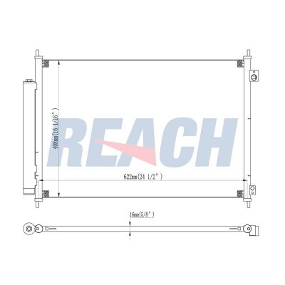 Klima Radyatörü  Nissan X-Trail (T31)(03.2007->)  BOSCH 1 986 AD2 267