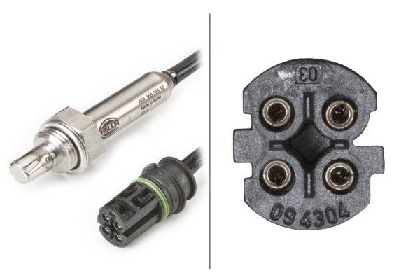 Oksijen (Lambda) Sensörü  BMW 3 Serisi Compact (E36)(1994->)  HELLA 6PA 358 066-101