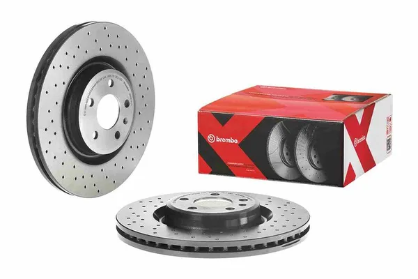 Fren Disk Ayna Ön Sağ ve Sol Audi S6 Sedan (4GC)(09.2014->)  BREMBO 09.B970.1X