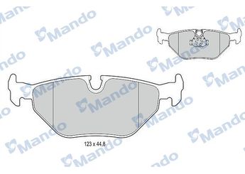 Fren Disk Balata Arka MANDO MBF015120  34216761281 34211163395 34 21 1 163 395 34212157591 34 21 2 157 591 34212157592 34 21 2 157 592 34 21 6 761 281