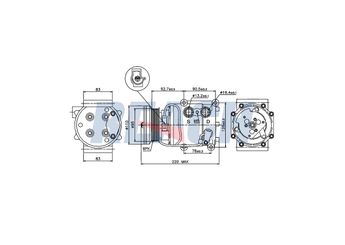 Klima Kompresörü  MOCA AC30742  YS4H19D629AF 1064354 1066927 1113006 1123560 1346251 1406108 1466508 1495637 1578406 1779107 1828202 1BYU19D629AA 1E0861K00A 1E0861K00B 1E0861K00C 3908651 4338795 4355330 4588121 DE9416450 DE9461450 DE9461450A DE9461450B DE9461450C DE9461450D DE9461L10 R1BYU19D629AA RE98AB19D629AA RXS4H19D629AA RXS4H19D629AC XS4H19D629AA XS4H19D629AB XS4H19D629AC XS4H19D629AD XS4H19G629AA YS4H19D629AA YS4H19D629AB YS4H19D629AC YS4H19D629AD YS4H19D629AE